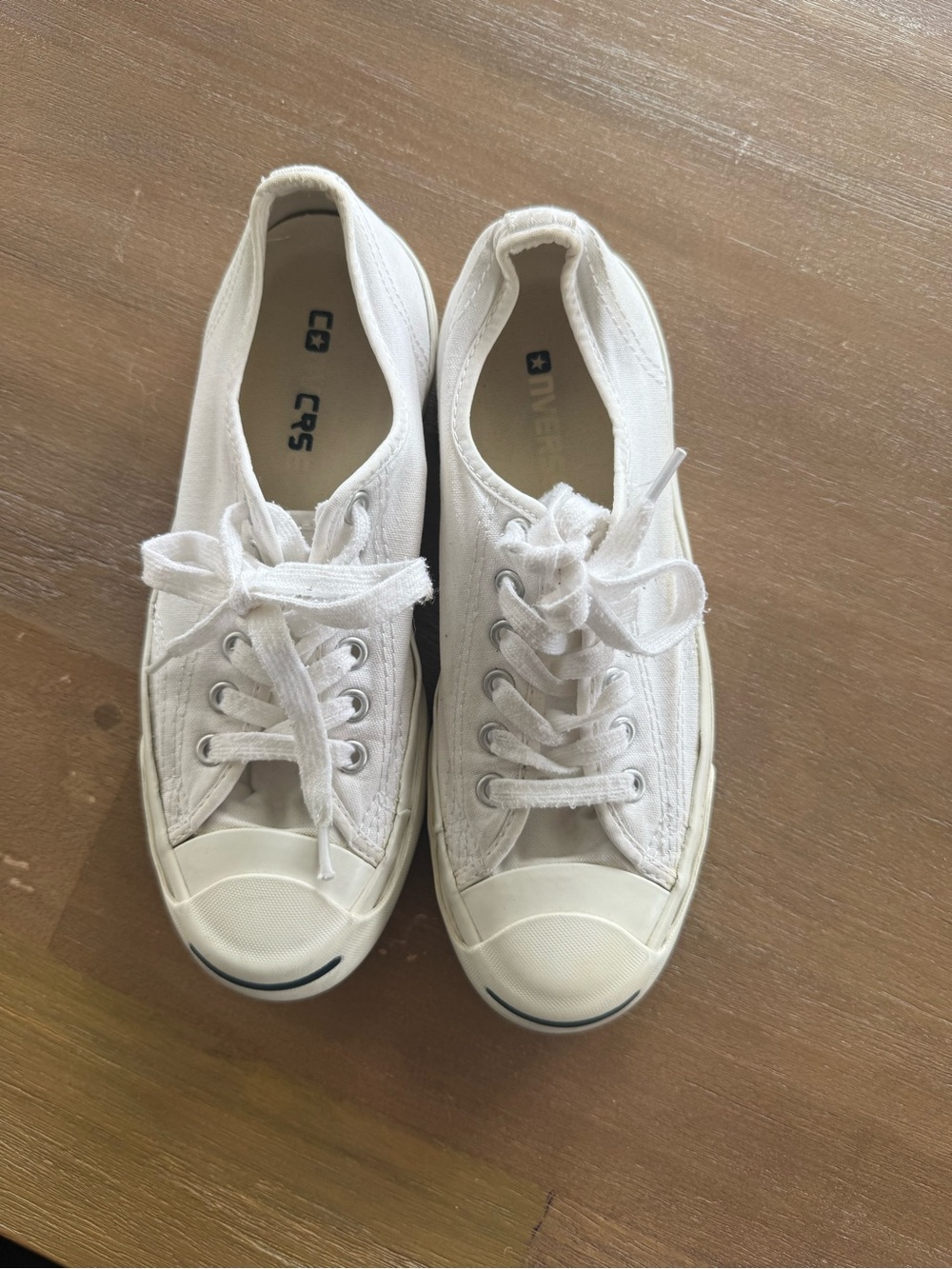 Converse Classic White Canvas Lace-Up Sneakers - Women